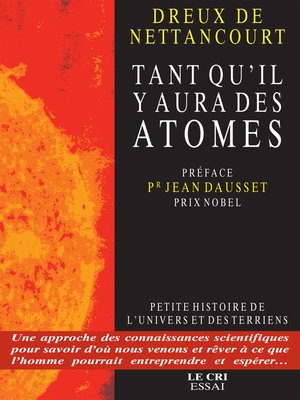 cover image of Tant qu'il y aura des Atomes